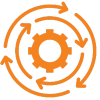 Continuous Transformation Accelerate Your Business Icon